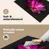 KitchenYeah© Herdabdeckplatte Lotus - Rosa - Blume , Produktbild-Vorschau 2