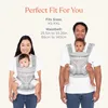 Ergobaby Omni 360 Cool Air Mesh Babytrage 4Position Pearl Produktbild-Vorschau 9