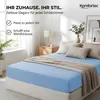 Komfortec Jersey Spannbettlaken 90x200 cm, 100% Baumwolle, Produktbild-Vorschau 6