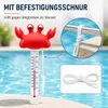 Schwimmendes Poolthermometer Kinder Pool Thermometer Krabbe Produktbild-Vorschau 3