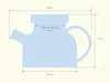 Kira Teeset / Teeservice / Teekanne Glas 900ml mit Produktbild-Vorschau 6