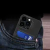 Leder Standhülle für iPhone 14 Pro Max Kartenetui mit Produktbild-Vorschau 9