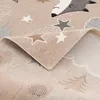 Kinder Teppich Maui Kids Fuchs und Bär Grau Beige, Produktbild-Vorschau 3