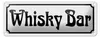 Blechschild Whisky Bar 27x10cm Wand Bar Schnaps Man Cave Produktbild-Vorschau 1