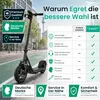 EGRET E-Scooter mit Straßenzulassung (ABE), 55 km Produktbild-Vorschau 2