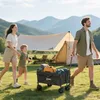 Outsunny Bollerwagen Faltbar Handwagen 360° Gartenwagen mit Produktbild-Vorschau 2