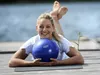 Sissel Pilates-Ball "Soft", Blau, 26 cm Produktbild-Vorschau 5