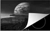 KitchenYeah© Herdabdeckplatte Planeten - Berge - Sterne , Produktbild-Vorschau 1