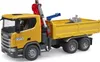bruder ScaniaSuper 560R Baustellen-LKW Kran und 2 Paletten Produktbild-Vorschau 16