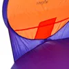 PopUp selbst faltbares Strandzelt, orange-blau Produktbild-Vorschau 5