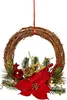 Türkranz - Weihnachtskranz - Weihnachtsdekoration - Rot, Produktbild-Vorschau 1