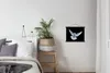 MuchoWow® Textilposter Taube - Vogel - Schwarz - Weiß - Produktbild-Vorschau 3