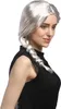 WIG ME UP Perücke Silber Grau Zopf Geflochten 08050A-P309 Produktbild-Vorschau 4