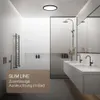 B.K.Licht Pannello LED piatto Ø29cm rotondo 18W 2400lm Anteprima dell’immagine prodotto 4