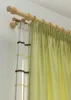 Gardinenstangen Set Lugano Classic kiefer 120 cm Ø 28 mm Produktbild-Vorschau 2