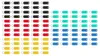 Jeu de porte-clés / identifiants pour clés 100 pièces Voir les images du produit 3