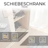 Zweitüriger Schiebetürenschrank Kleiderschrank PEDRI 120 cm Produktbild-Vorschau 6
