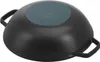 Staub Wok rond noir 30cm fonte Voir les images du produit 3