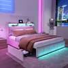 UnboxG Polsterbett 180x200cm mit USB und Steckdosen, Produktbild-Vorschau 8