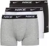 Three pairs of men's boxer briefs stacked on top of each other. Produktbild-Vorschau