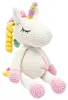 Handgestricktes Einhorn "Glücksbringer" Spielzeug aus Produktbild-Vorschau 1