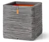 Capi bloempot Nature Rib, vierkant, 50 x 50 cm, antraciet Productafbeelding-voorbeeld 1
