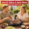 Elektrogrill 2000W, Tischgrill mit 5 Temperaturstufen, Produktbild-Vorschau 6