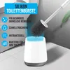 Strex Toiletborstel Siliconen met Houder - Sneldrogend, Productafbeelding-voorbeeld 2