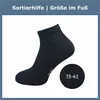 Gawilo  Kurze Sportsocken Damen & Herren (6 Paar), Hellgrau Produktbild-Vorschau 13