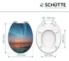 SCHÜTTE WC sedátko POLAR LIGHTS vysoký lesk s dřevěným Náhled obrázku produktu 7