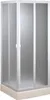 FORTE Eckduschkabine "Vela", ca. 75 x 90 x cm Produktbild-Vorschau 1