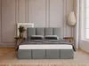 FEDVE Polsterbett Doppelbett Hartlage Schlafzimmer Bett Produktbild-Vorschau 3