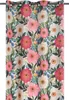 STOF | rideau - 135 x 260 cm - rose - vert - manière Voir les images du produit 1