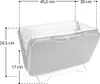 TAINO MOX Holzkohlegrill BBQ Koffergrill Camping-Grill Produktbild-Vorschau 7
