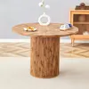 STILVORA Eettafel, rond, diameter 100 cm, geschikt voor 4-6 Productafbeelding-voorbeeld 3