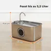 Fontaine à eau pour chat PawHut 3,2 L avec pompe et filtre Voir les images du produit 3