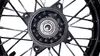 Dirtbike Komplettrad Pitbike Stahlfelge Ersatz hinten Produktbild-Vorschau 6