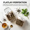 2er-Set Kaffeedosen mit Löffel, 800 ml luftdichte Produktbild-Vorschau 2