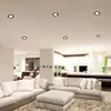 B.K.Licht Lot de 6 spots LED encastrables plats Ø9cm noir Voir les images du produit 2