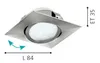 Eglo 95846 Pineda LED Einbauleuchte 3x6W schwenkbar Produktbild-Vorschau 11