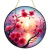GKA XL Sonnenfänger Kirschblüten 20 cm Buntglas Lichtfänger Produktbild-Vorschau 3