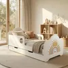 Happy Babies Novula Kinderbett mit Rausfallschutz Junge Produktbild-Vorschau 4