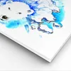 Bild auf Leinwand - Leinwandbild - Bär Eis Winter Arktis - Produktbild-Vorschau 5