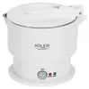 A white Adler foldable travel kettle is shown against a white background. Produktbild-Vorschau