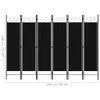 vidaXL Séparation de pièce 6 pcs. noir 240 x 180 cm - Voir les images du produit 11