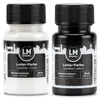 LM-Kreativ Lederfarben-Set 2 x 50 ml, Schwarz + Weiß – für Produktbild-Vorschau 1