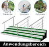 QEENTOE Treppengeländer Edelstahl Handlauf Geländer für Produktbild-Vorschau 8