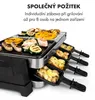 Klarstein Sirloin, raclette gril, 1500W, 2 v 1, 8 osob, Náhled obrázku produktu 5