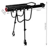 TRIZAND 14851 Fahrradträger hinten schwarz 50 kg Produktbild-Vorschau 7