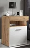 Meuble de nuit | Table d'appoint avec deux tiroirs | Table Voir les images du produit 8